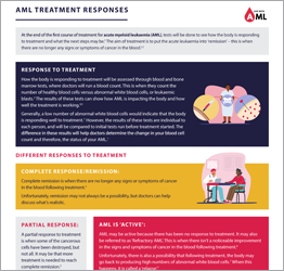 Screenshot of Treatment response brochure 